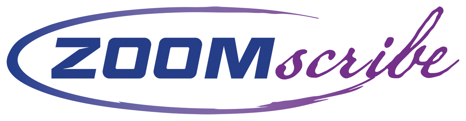 Zoomscribe – Professional Transcription Services Logo
